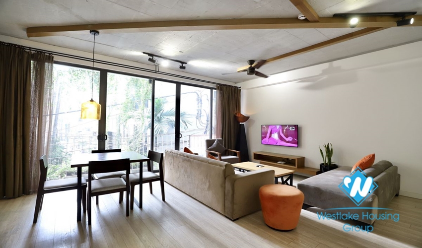 Brand new 02 bedrooms apartment for rent in Kim Ma street, Ba Dinh, Hanoi